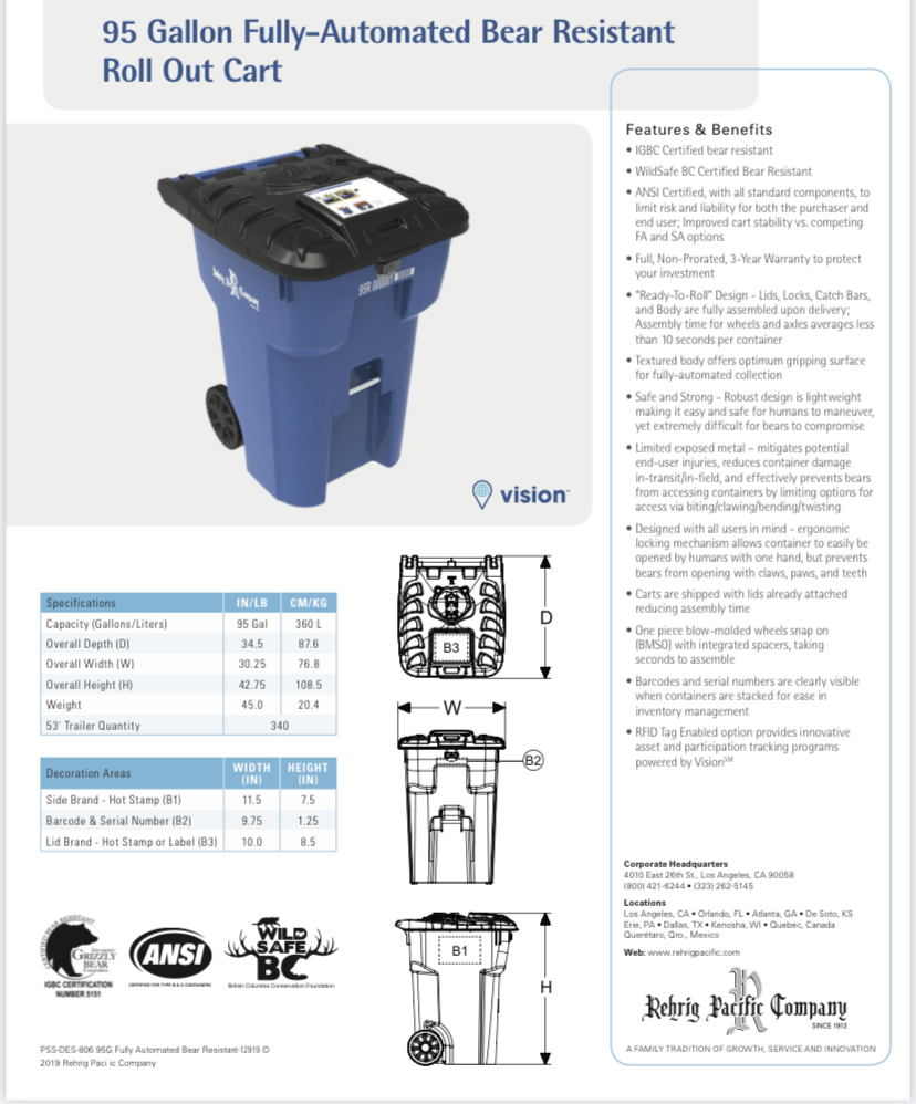 Garbage & Recycling Pickup Town of Colebrook, Connecticut